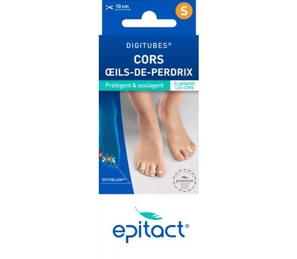 Digitubes cors oeil de perdrix taille S Epitact - 1 x 10cm