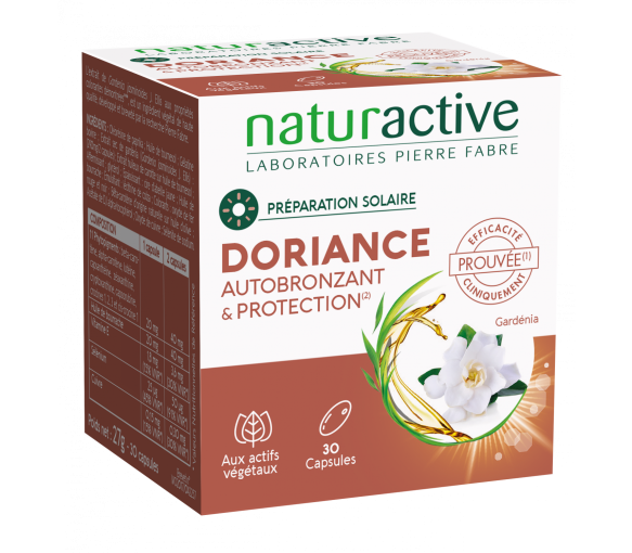 Doriance autobronzant et protection Naturactive - boîte de 30 capsules - image 1