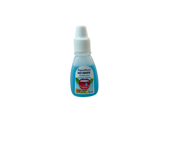Drops gouttes pour l'haleine fraîche PaperMints - flacon de 3,7ml - image 1