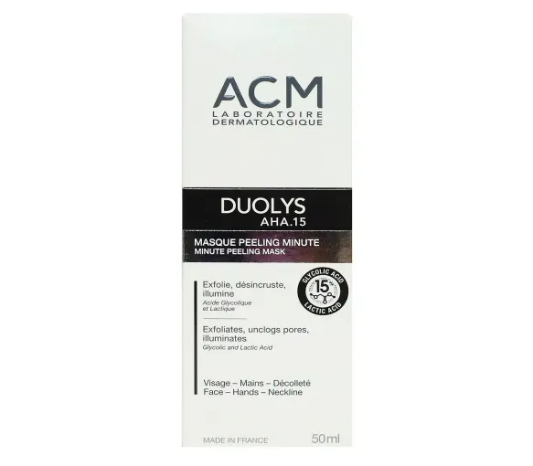 Duolys AHA.15 masque peeling minute ACM - tube de 50ml - image 1