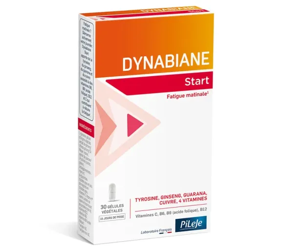 Dynabiane start fatigue matinale Pileje - boite de 30 gélules