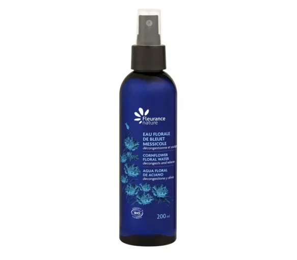 Eau florale de bleuet messicole Fleurance nature - spray de 200ml - image 1