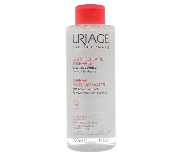 Eau micellaire thermale pour peaux sensibles Uriage - flacon de 500 ml - image 1