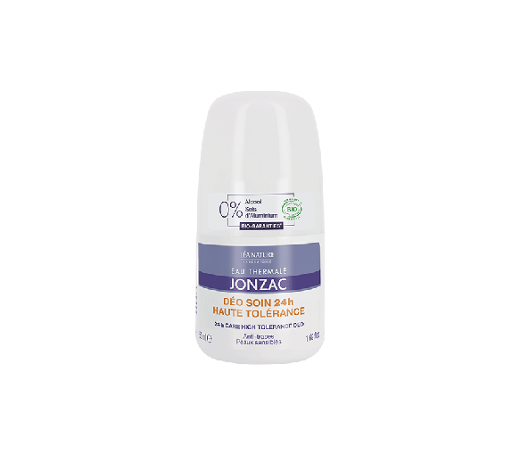 Eau Thermale Jonzac Déo soin 24h haute tolérance bio Léa Nature - roll-on de 50ml