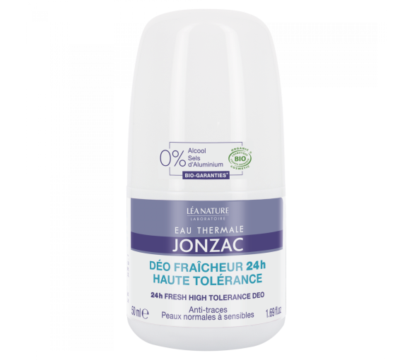 Eau Thermale Jonzac Déodorant hypoallergénique Léa Nature - roll-on de 50 ml