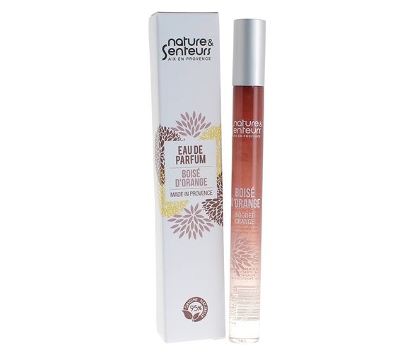 Eau de parfum boisé d'orange Nature & Senteurs - vaporisateur de 15ml