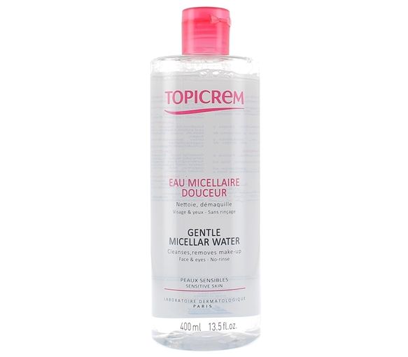 Eau micellaire douceur Topicrem - flacon de 400 ml - image 1