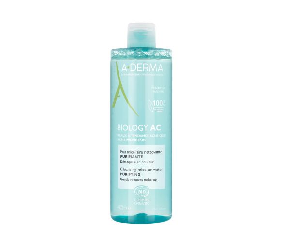 Biology AC Eau micellaire nettoyante purifiante bio A-derma - image 13