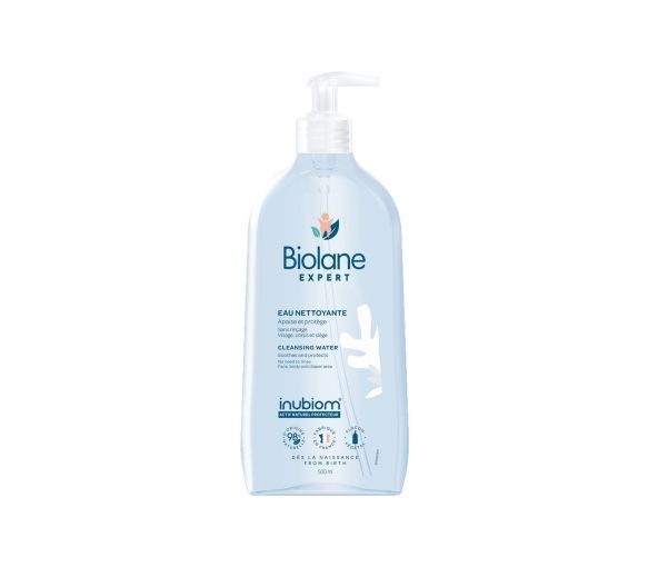 Eau nettoyante sans rinçage Biolane Expert - flacon-pompe de 500 ml - image 1