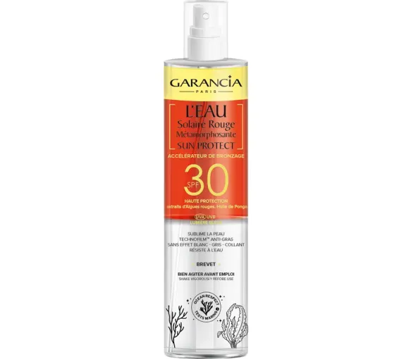 Eau solaire rouge métamorphosante SPF30 Sun Protect Garancia - spray de 150ml - image 1