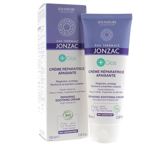Eau thermale Jonzac +Cica Crème réparatrice apaisante bio Léa Nature - image 1