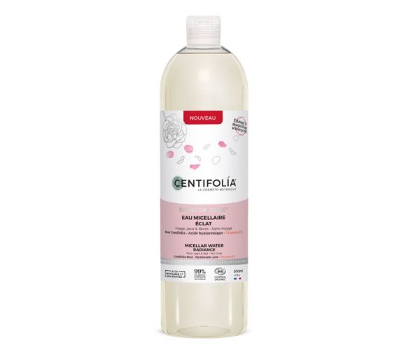 Eclat de Rose Eau micellaire éclat bio Centifolia - flacon de 500ml