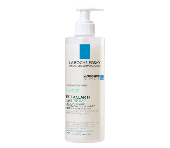Effaclar H Iso-biome Crème lavante hydratante apaisante anti-imperfections La Roche-Posay - image 1