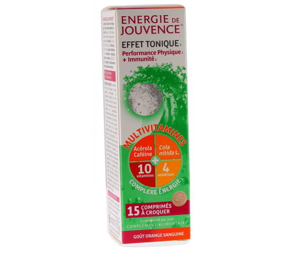 Energie de Jouvence Effet tonique - boîte de 15 comprimés à croquer - image 1