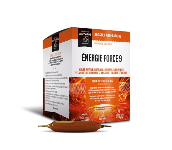 Energie force 9 Dayang - boîte de 20 ampoules - image 1