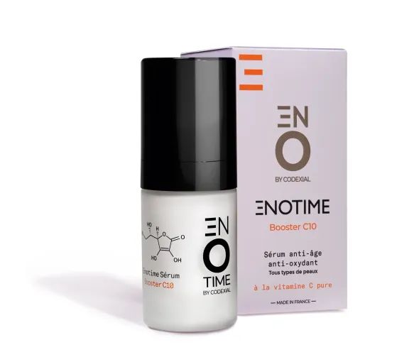 Enotime Booster C10 sérum anti-oxydant ENO laboratoire Codexial - flacon-pompe de 15ml - image 1