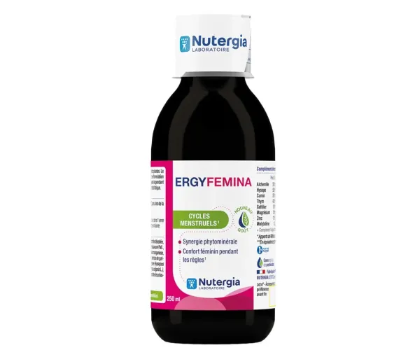 Ergyfemina Cycles menstruels Nutergia - flacon de 250ml