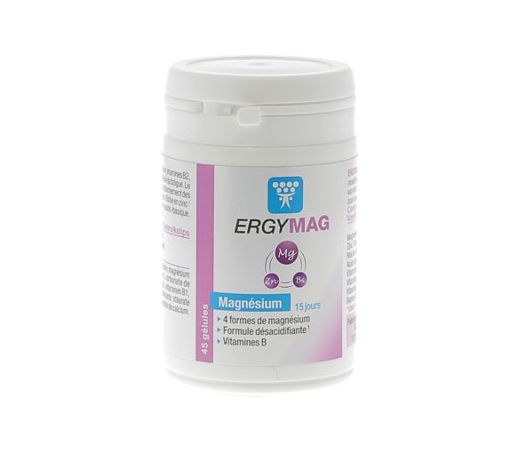 Ergymag Magnésium Nutergia – 45 gélules