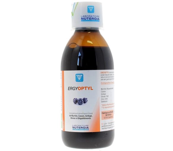 Ergyoptyl solution Nutergia - flacon de 250 ml