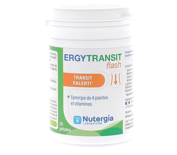 Ergytransit flash Nutergia - pot de 30 gélules - image 1