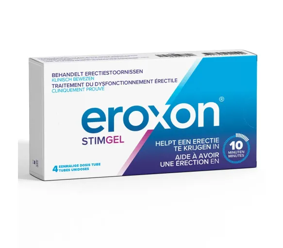 Eroxon Stimgel dysfonctionnement érectile Cooper - boîte de 4 tubes unidoses - image 1