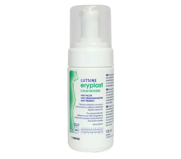 Eryplast Calm Mousse apaisante visage Lutsine - flacon-pompe de 100ml - image 1