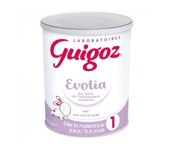 Evolia Lait 1er âge jusqu'à 6 mois Guigoz - pot de 800 g