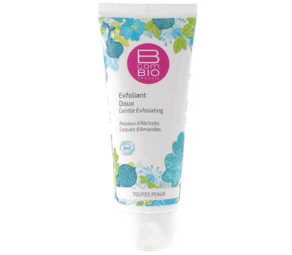 Exfoliant doux visage bio BcomBIO - tube de 75ml