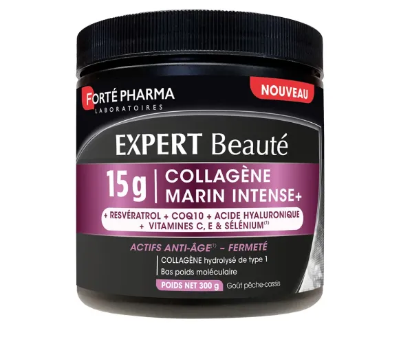 Expert Beauté collagène marin intense + Forté Pharma - pot de 300g