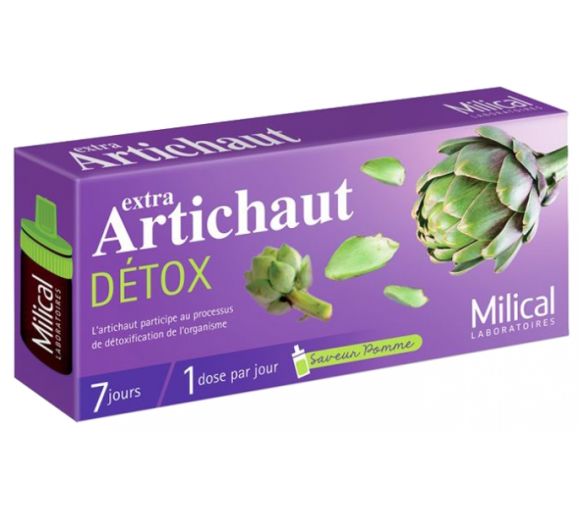 Extra Artichaut Détox Milical - 7 fioles de 10 ml - image 1