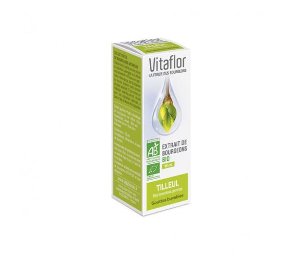 Extrait de bourgeons BIO tilleul Vitaflor - flacon de 15 ml