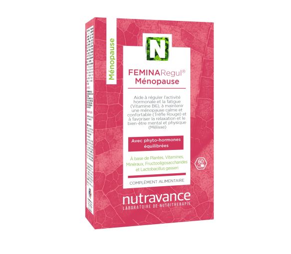 FEMINARegul Ménopause Nutravance - boîte de 60 gélules