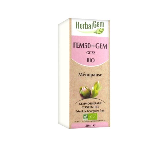 Fem50+gem BIO Herbalgem - flacon de 30 ml