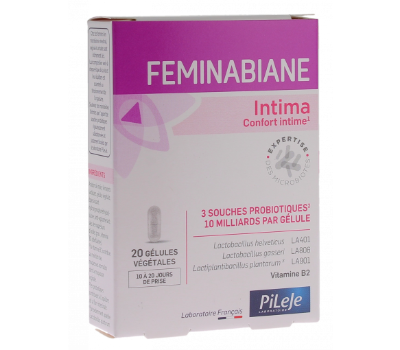 Feminabiane intima confort intime Pileje - boite de 20 gélules - image 1