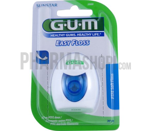 Fil dentaire Easy floss PTFE Soft Floss Gum - 30 m
