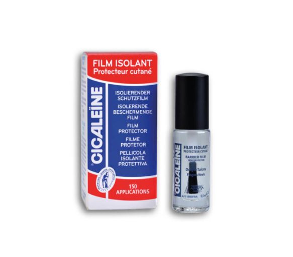 Film Isolant Protecteur Cutané Doigts-Talons Cicaleïne - flacon de 5,5 ml pour 150 utilisations