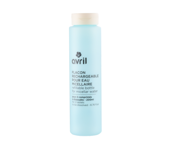 Flacon rechargeable pour eau micellaire Avril - flacon de 200ml - image 1