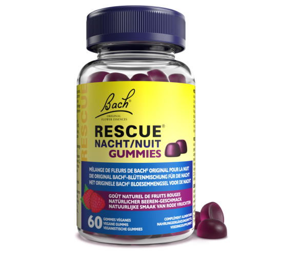 Fleurs de Bach Gummies Rescue nuit goût fruits rouges - pot de 60 gommes - image 1