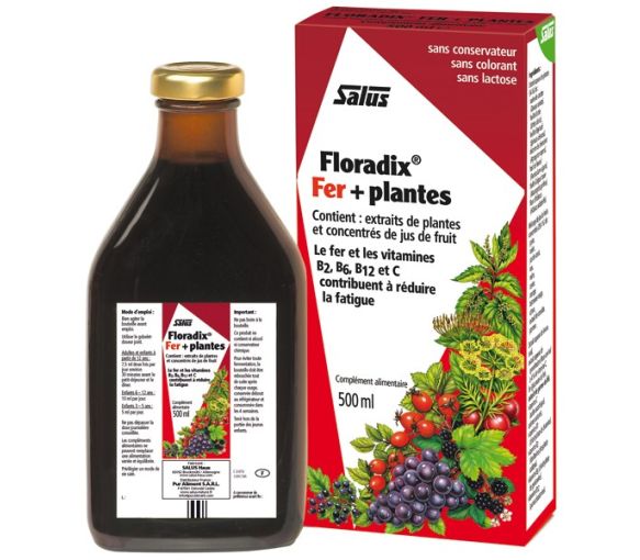 Floradix fer + plantes Salus - image 1