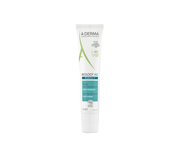 Biology AC Fluide anti-imperfection anti-marque A-derma - tube de 40 ml - image 1