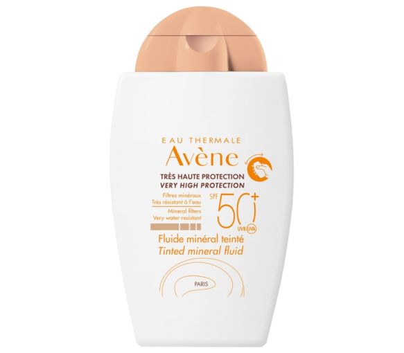 Fluide minéral teinté SPF50+ Avène - flacon de 40 ml - image 1