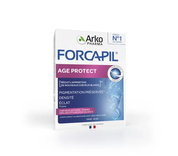 Forcapil Age Protect Arkopharma - boîte de 30 comprimés - image 1