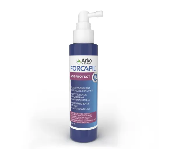 Forcapil Age Protect soin régénérant cheveux et racines Arkopharma - spray de 125ml - image 1