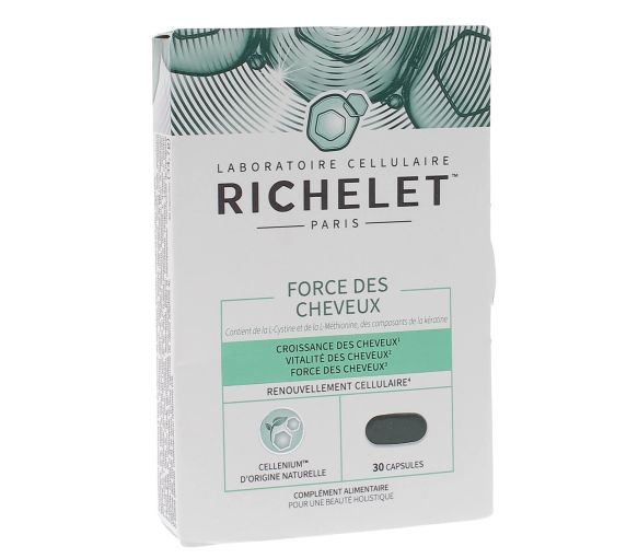 Force des cheveux Richelet - boîte de 30 capsules - image 1