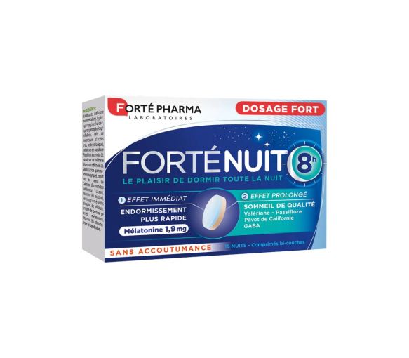 Forténuit 8h Forté Pharma - boite de 15 comprimés