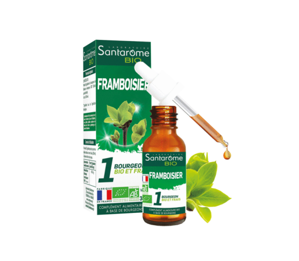 Framboisier Bourgeon bio Santarome - flacon-pipette de 30ml