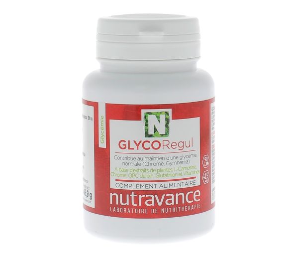 GLYCORegul Nutravance - pot de 90 gélules - image 1