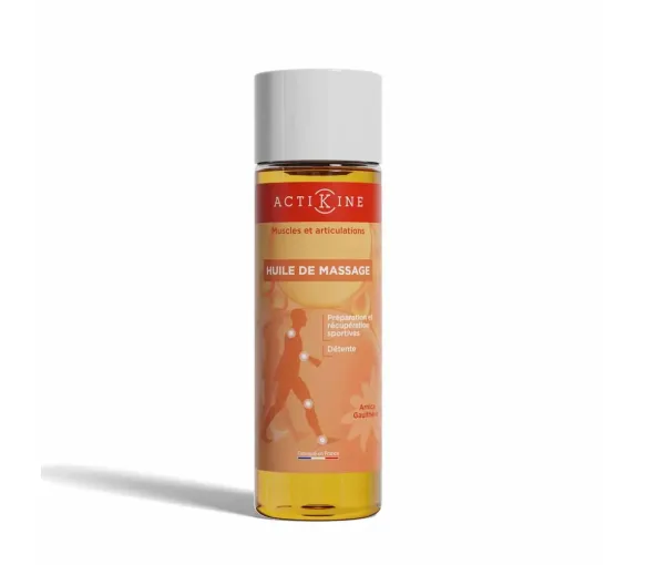 Actikine huile de massage muscles et articulations Marque Verte - flacon de 200ml