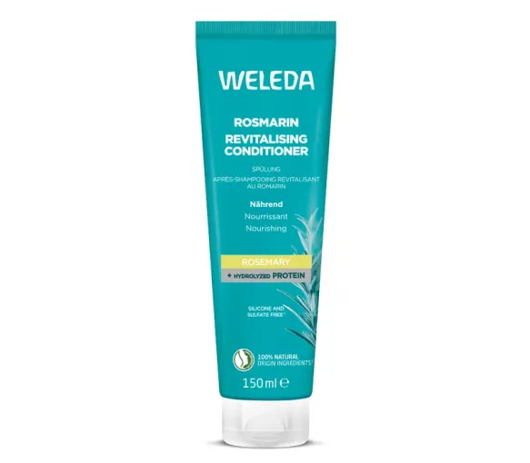 Après-shampooing revitalisant au romarin Weleda - tube de 150ml - image 1