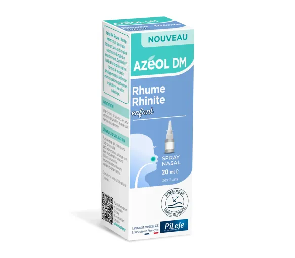 Azéol DM enfant spray nasal rhinite rhinosinusite Pileje - flacon de 20ml